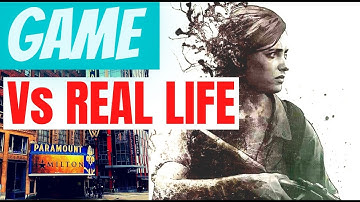 Last of Us Part 2 REAL LIFE Vs GAME comparison