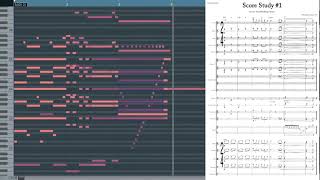 Score Study No. 1 - Dorian Swashbuckling action device!