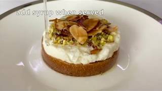 Sweet Lebanese Mafroukeh with homemade Ashta  طريقة عمل المفروكه  مع وصفة القشطة المنزلية screenshot 4