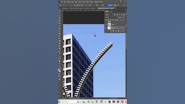 Zipper Building Manipulation in Adobe Photoshop 2025