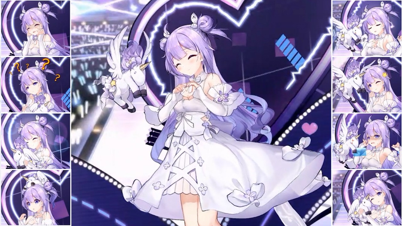Re.20.10】【Azur lane】HMS Unicorn LIVE2D Idol『Angelic Night