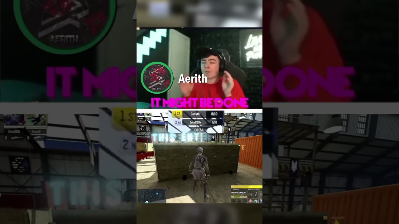 Famous Streamers Reacting To My Clutch (Aerith / Dozzy / Space / IFerg)