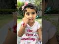 Her first jewellery #kidslearning #ytshorts #handsonactivitites #nature#explore