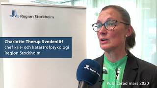 Hur Hanterar Man Oro - Svar Från Chefen För Stockholms Kris- Och Katastrofpsykologi