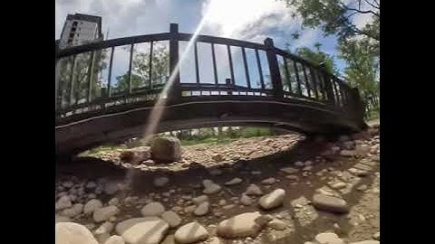 Flywoo Firefly Baby Quad HD & Insta360 go at the park in Beijing