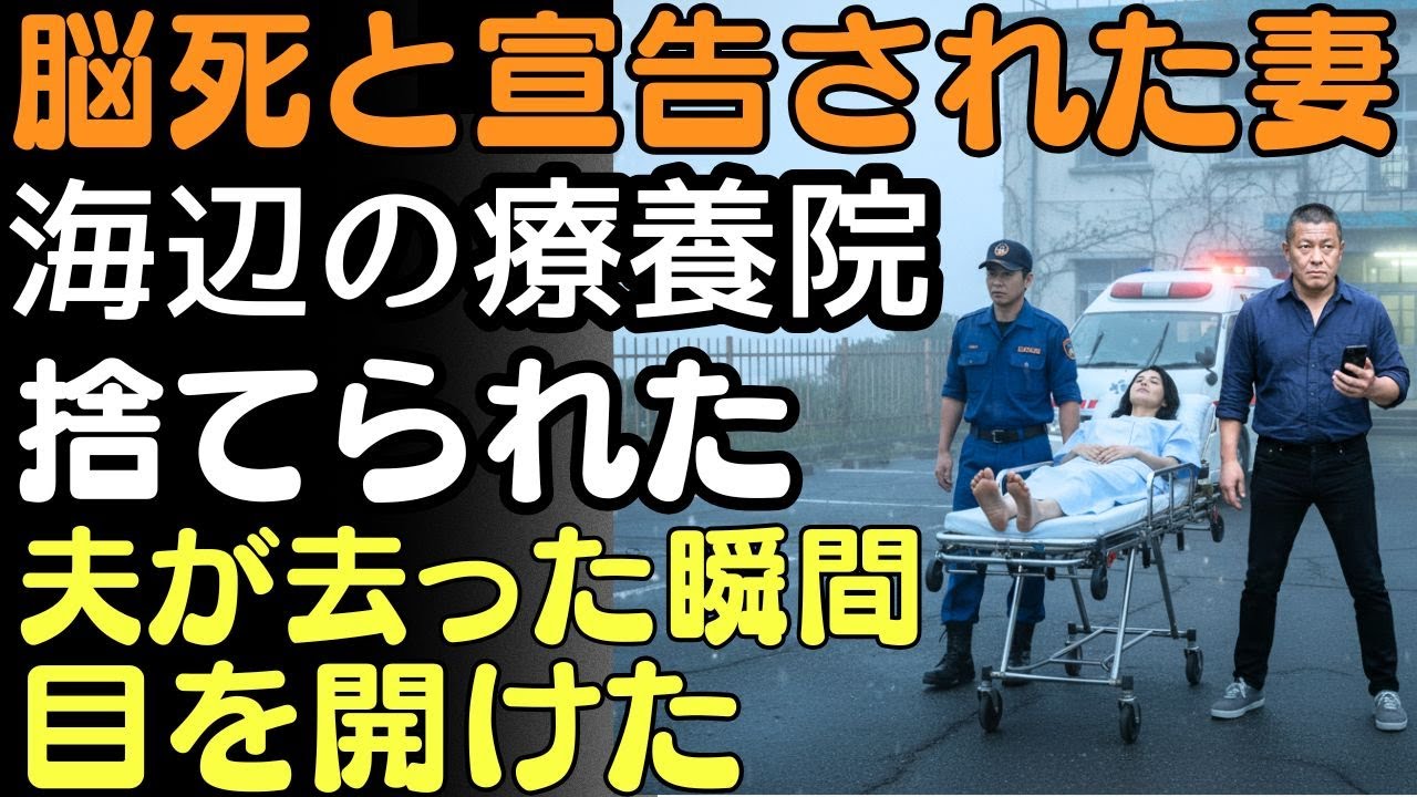 脳死と宣告され、海辺の粗末な療養院に捨てられた妻――夫が去った瞬間、彼女は目を開けた | 人生の教訓