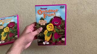 Barney’s Outdoor Fun! 2003 DVD (2 Copies)