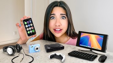 Using ONLY Tiny Tech for 24 Hours