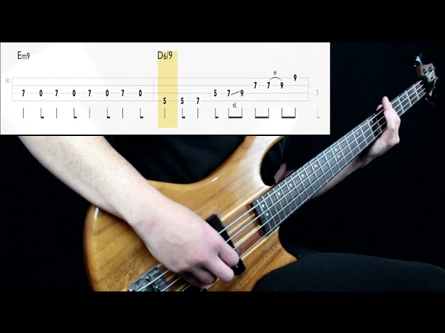 America - A Horse With No Name (Bass Cover) (Play Along Tabs In Video) class=