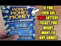 MIND BLOWING NUMBER OF WINS FOUND ON THESE &quot;MONEY MONEY MONEY&quot; LOTTERY TICKET SCRATCH OFFS!!