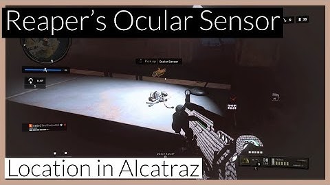 Call of Duty Black Ops 4: Blackout - Ocular Sensor Spawn Location in Alcatraz [Reaper`s Numbers]