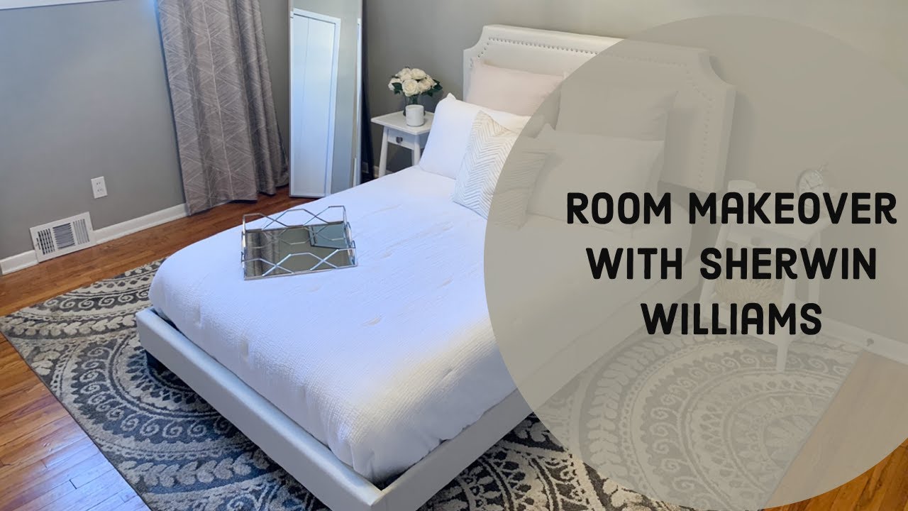 Room makeover with Sherwin-Williams