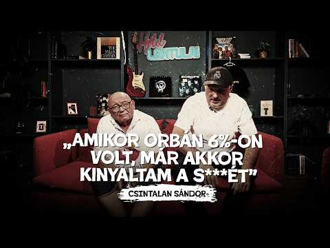 „Ha 1,5%-on áll a Fidesz, belépek megint!” - Csintalan Sándor | Hotel Lentulai