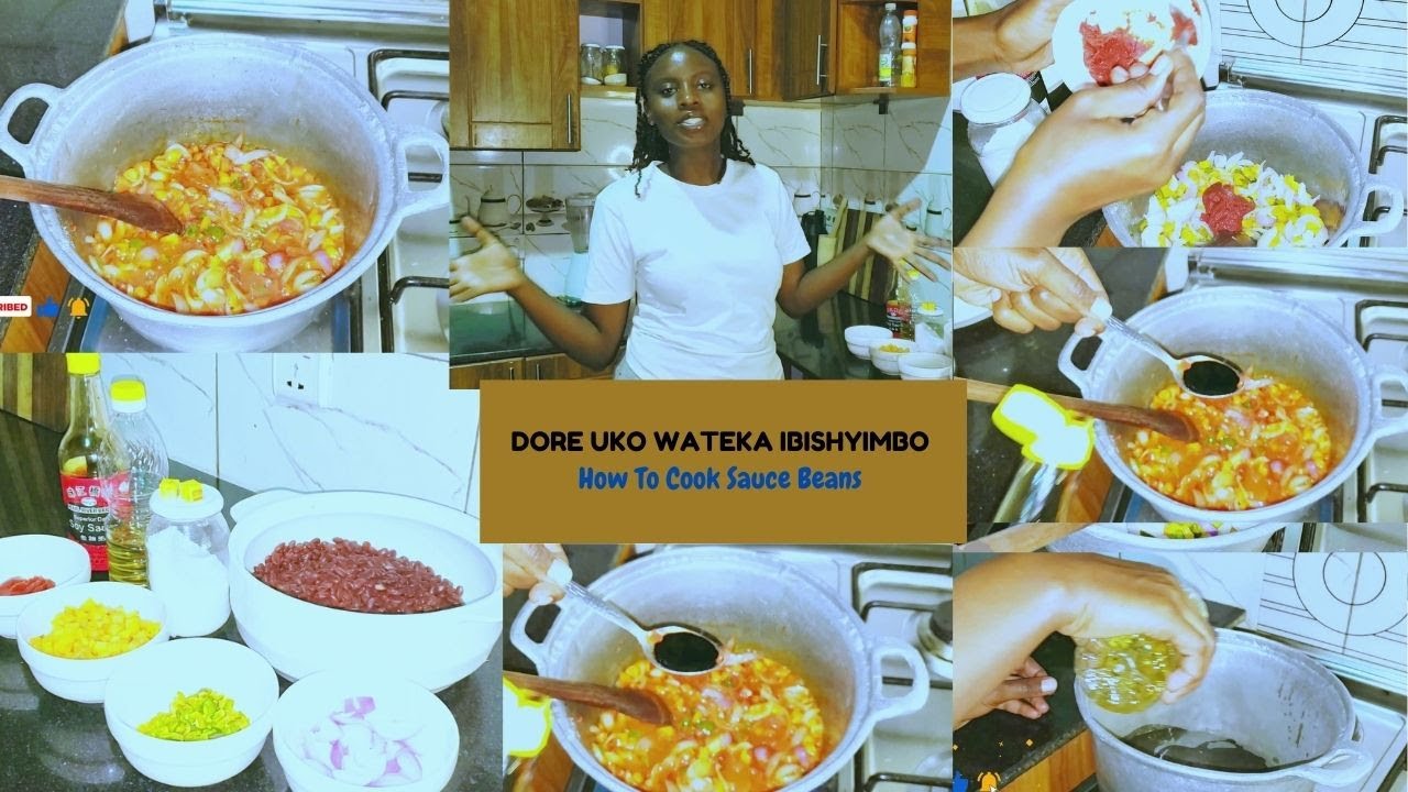 Dore Uko Wateka Ibishyimbo Biryoshye Cyane Kurusha Inyama /How To Cook ...