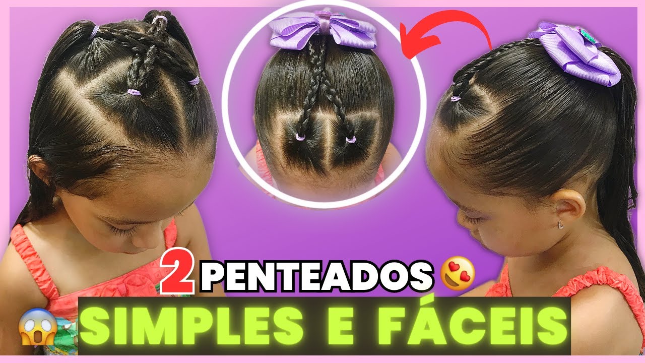 penteados rápido e fácil infantil｜TikTok Search