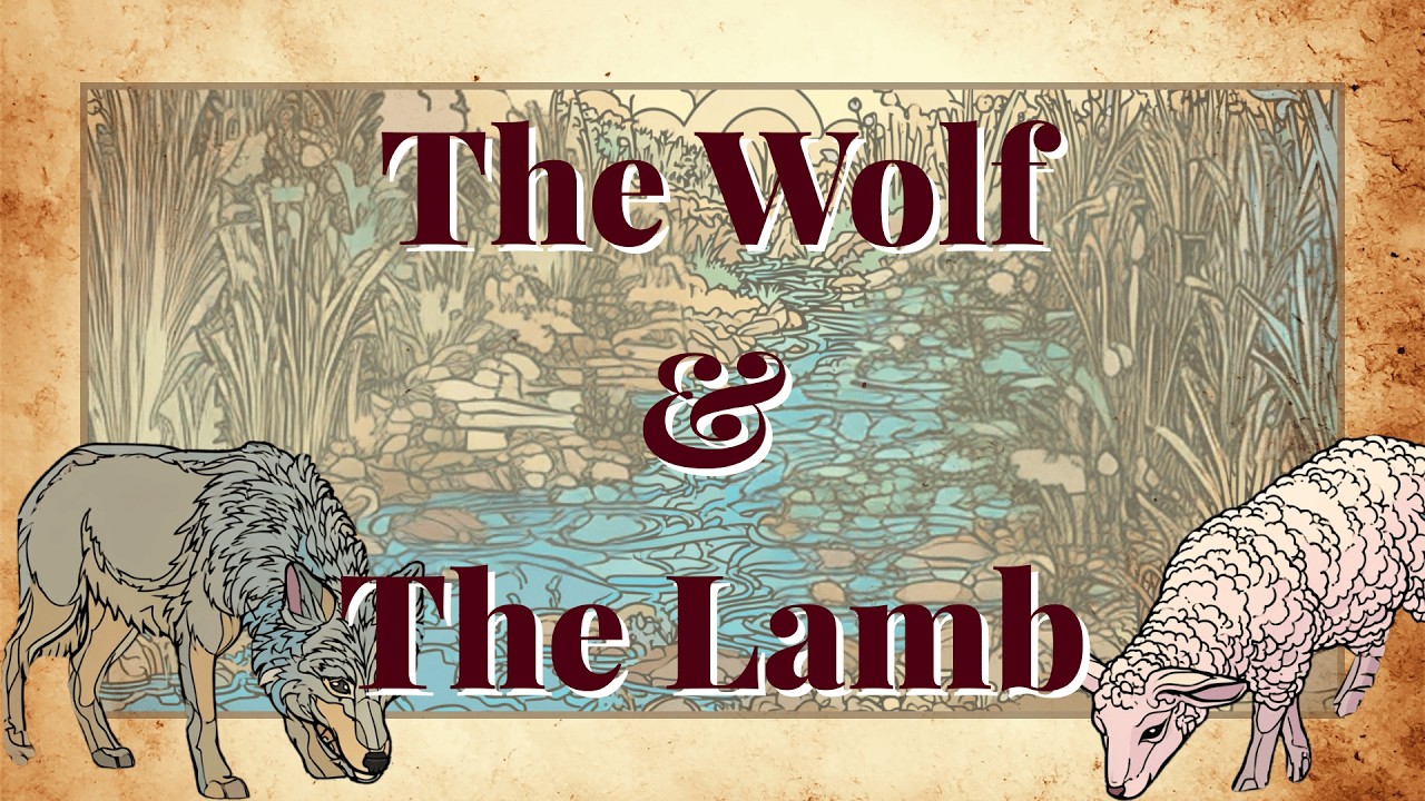 The Wolf & The Lamb | Aesop’s Fable Audiobook with Cozy Ambience | Narrated by Brooks Black