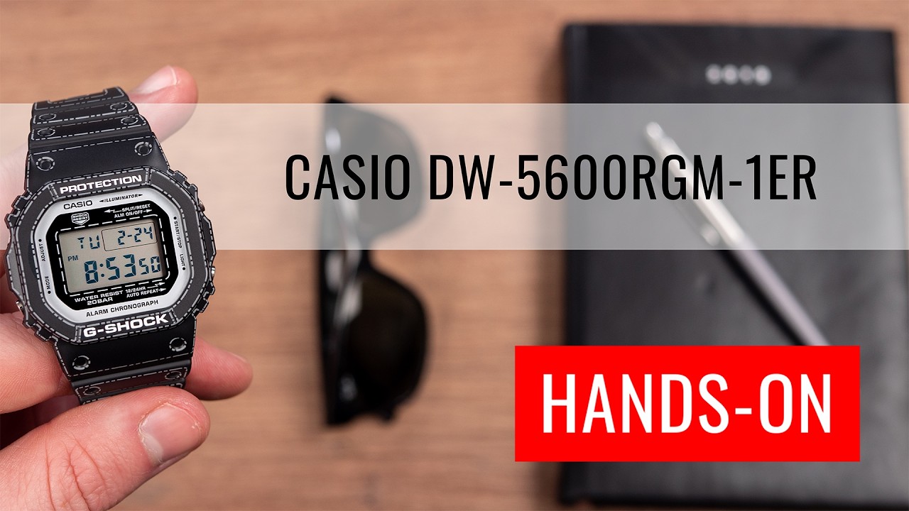 HANDS-ON: Casio G-Shock Original DW-5600RGM-1ER Origami Limited