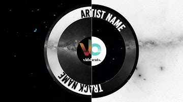 Cover Spin Visualizer (Create music visualizer with vidsbeats.)