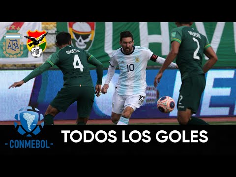 Todos los goles | Argentina vs. Bolivia | 2000-2023