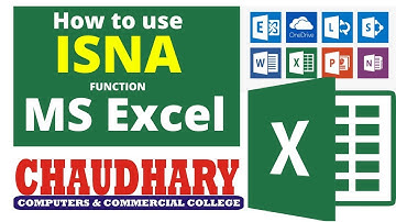 How to use ISNA function in excel | How to use ISNA formula in excel | ISNA formula | Excel Tips