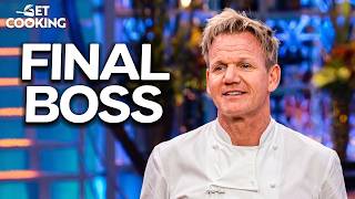 Gordon Ramsay Competes Against His Own Black Jackets! | Hell's Kitchen USA