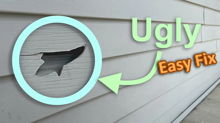 Surprising Method to Fix Siding Cracks Fast