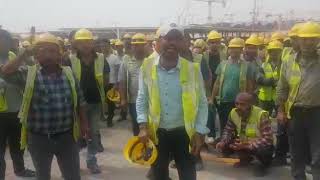 Limak İnşaata Inşaat Işçilerin Yanıtı