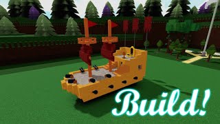 Играем в Roblox! | 1 серия! | Build a Boat for Treasure!