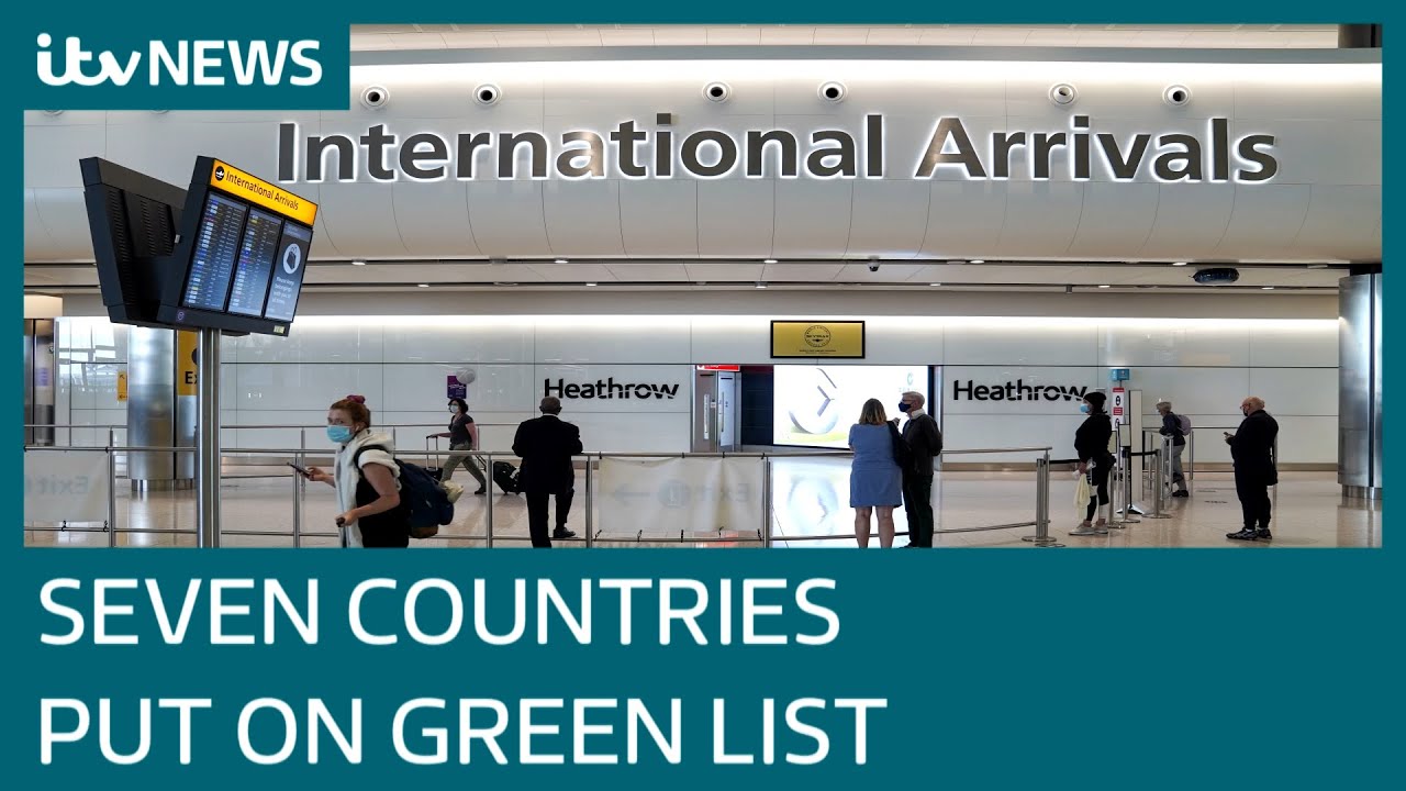 UK’s green travel list updated: Canada among seven countries added | ITV News
