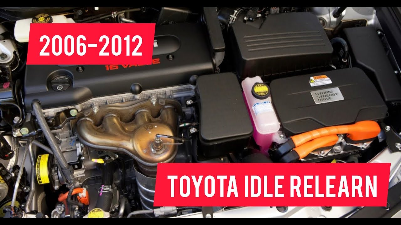 2006-2012 Toyota Idle Relearn Procedure - YouTube