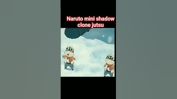 naruto mini shadow clone jutsu🔥 #naruto #anime #shortsfeed