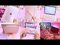 iPad Air 5 (Pink) unboxing + accessories ✨gaming 🎮 playing Genshinimpact