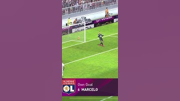 Funny Own Goal in PES Mobile 😂