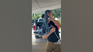 How To Wrap Extension Cord Easily #tools #tooltip