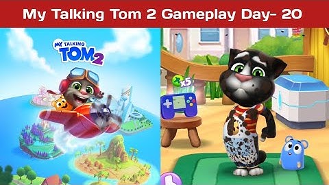 My Talking Tom 2 Gameplay Level-20 Complete Game | My Talking Tom 2 Gameplay Day- 20 Complete