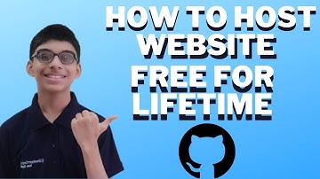 How to host website for free - Github Pages - Lifetime free hosting