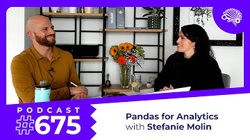 675: Pandas for Data Analysis and Visualization — with Stefanie Molin