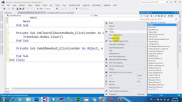 How to Add ContextMenu to Treeview Nodes in VB NET 2012