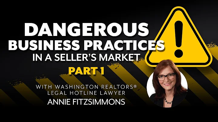 Dangerous Business Practices in a Sellers Market, ...