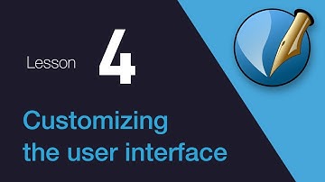 4) Customizing the Scribus user interface