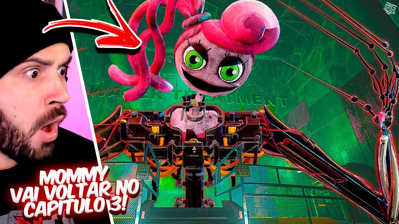 NOVO TRAILER OFICIAL de POPPY PLAYTIME CAPITULO 3?! MOMMY LONG LEGS VAI  VOLTAR! │ big boss reagindo 