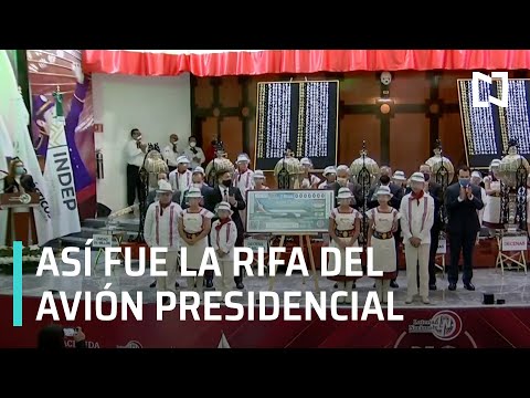 Así fue la rifa del avión presidencial - En Punto