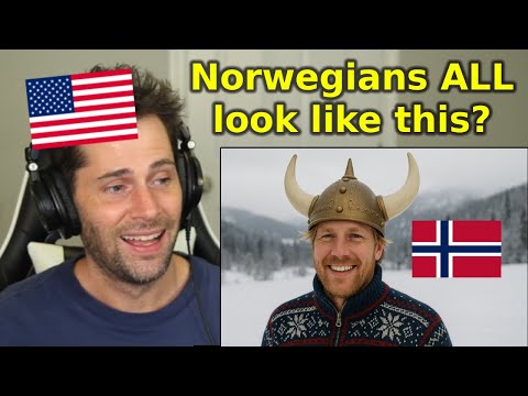American Reacts to Stereotypes That Norwegians HATE