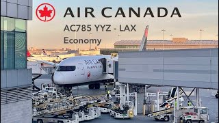Trip Report: Air Canada 787-9 Economy Class Toronto to Los Angeles