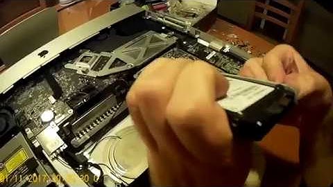 iMac 2011 HDD SSD Replacement