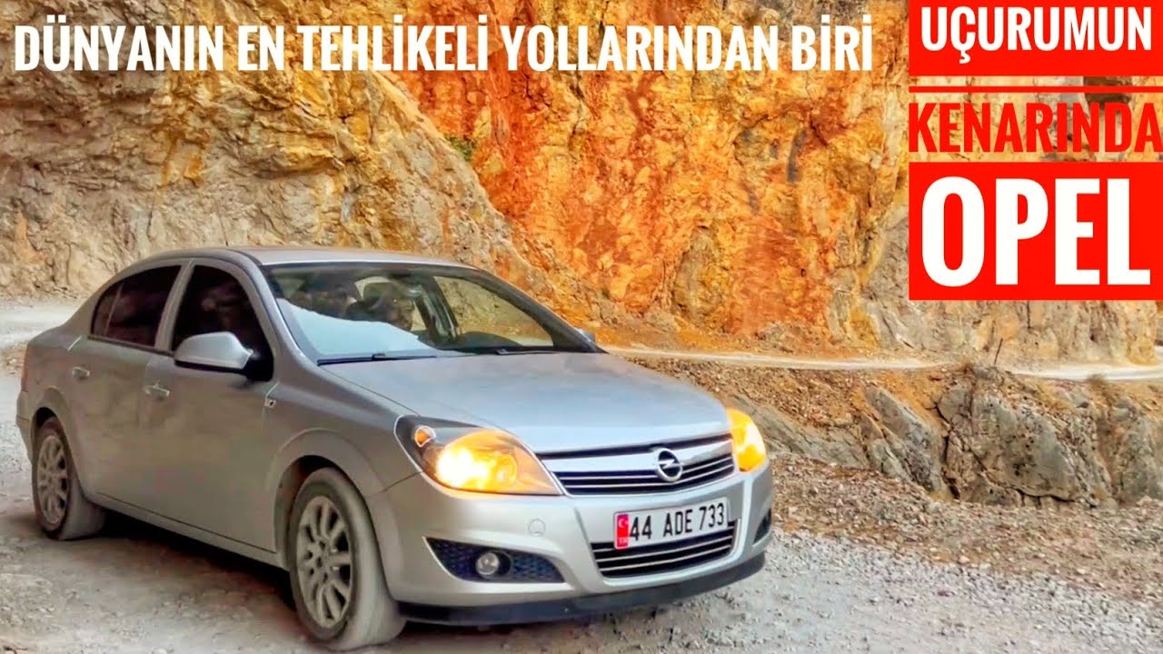 DÜNYANIN EN TEHLİKELİ YOLLARINDAN BİRİ |UÇURUMUN KENARINDA OPEL ASTRA H | ERZİNCAN KEMALİYE TAŞ YOLU