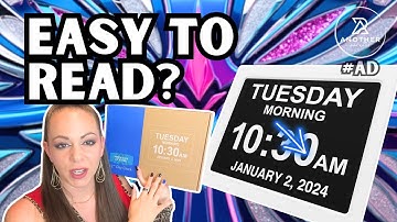 American Lifetime Dementia Clock Review | Large Display with Custom Alarms for Seniors