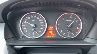 BMW 5 E60 530 D, 3.0 diesel 235 KM test 0-100 km/h / 100-200 km/h, 0-228 km/h, RWD