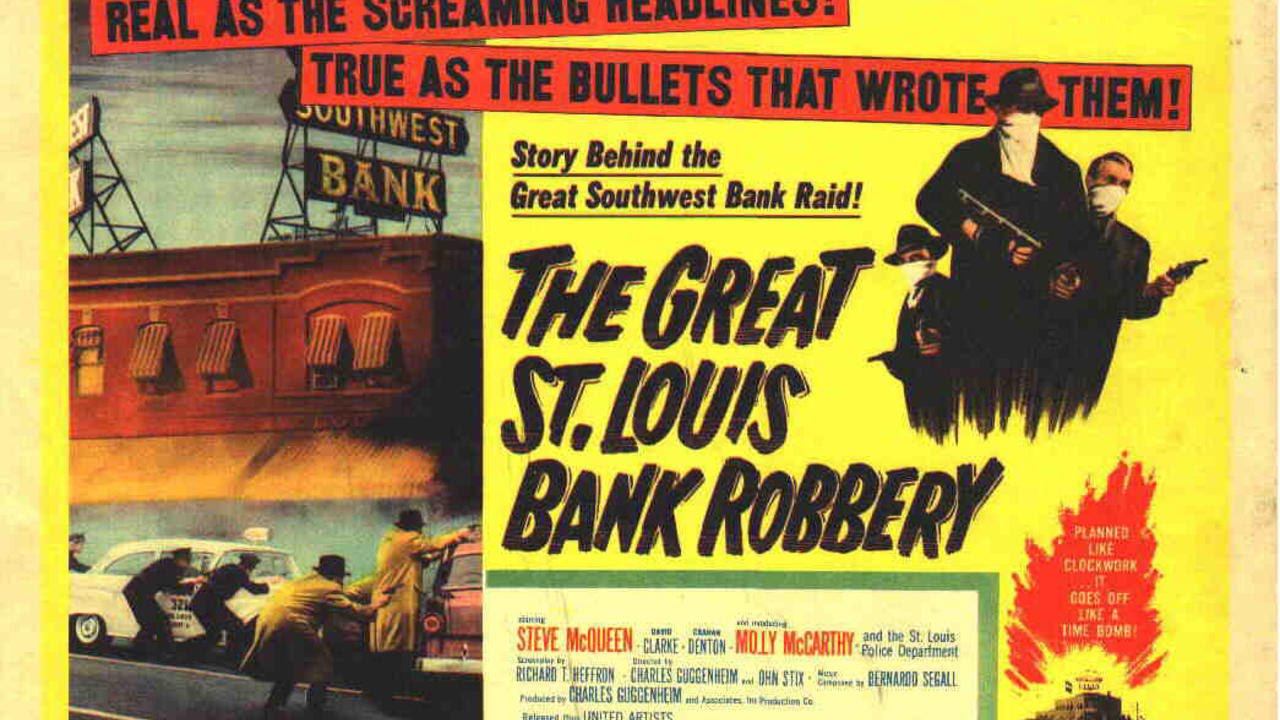 The Great St. Louis Bank Robbery - Steve McQueen - Full Movie Eng by Film&Clips - YouTube