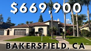 INSIDE A SPANISH STYLE HOME IN BAKERSFIELD CALIFORNIA | $669,900